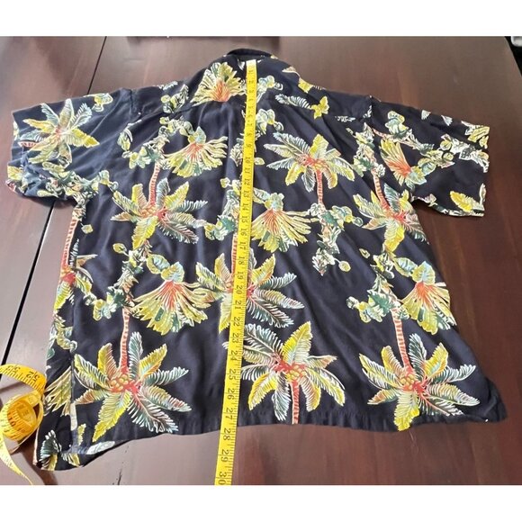 Coconut Beach Hawaiian Shirt Mens Size XL Vintage Palm Trees Button Down - Picture 5 of 7